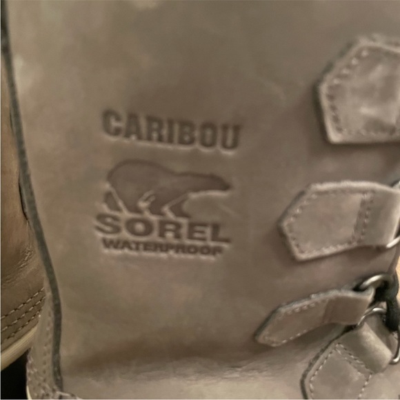 Sorel Winter Grey Caribou Boots - Picture 11 of 11